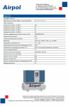 Karta katalogowa AIRPOL K11 - na zbiorniku 500 l.